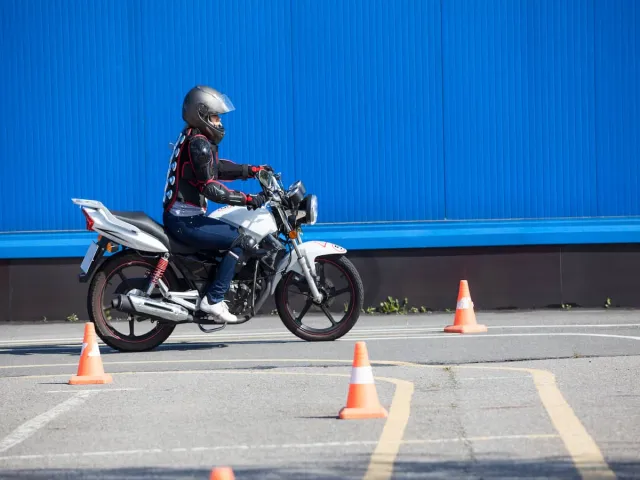 Scooter en formation