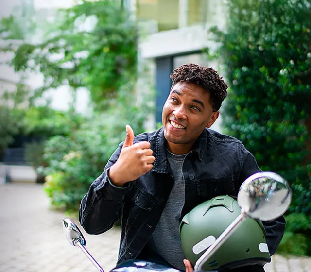 header scooter