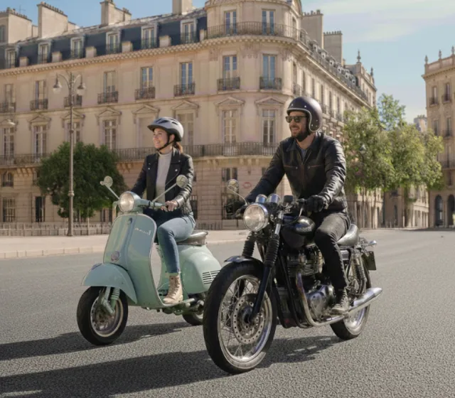Moto & scooter en ville